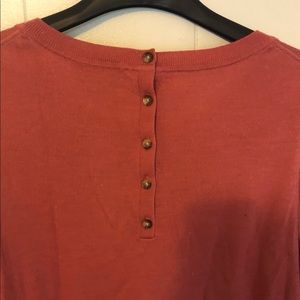 Pink 3/4 sleeve Loft shirt